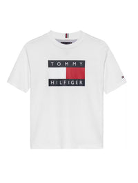 T-Shirt Branco para Menino - TOMMY HILFIGER
