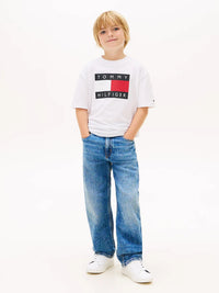 T-Shirt Branco para Menino - TOMMY HILFIGER