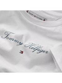T-shirt Branco para Menina - TOMMY HILFIGER