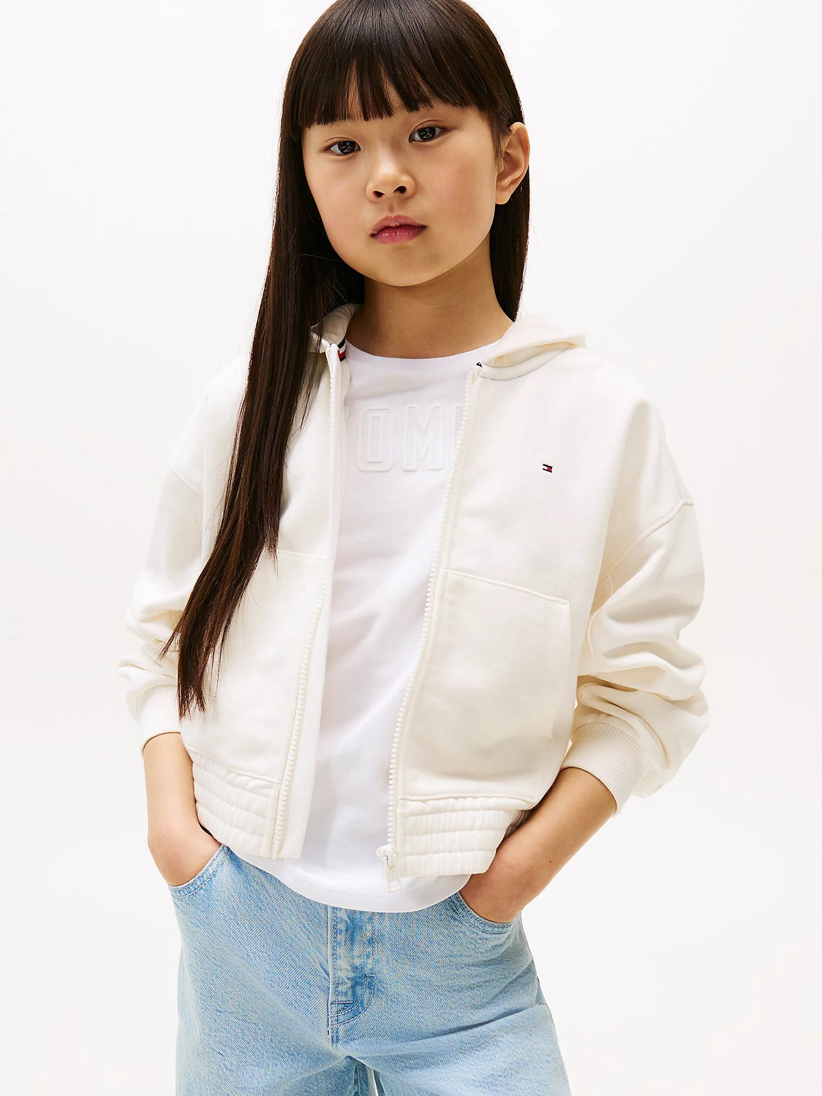 Casaco Branco para Menina - TOMMY HILFIGER
