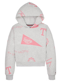 Sweatshirt Cinza Claro para Menina - TOMMY HILFIGER