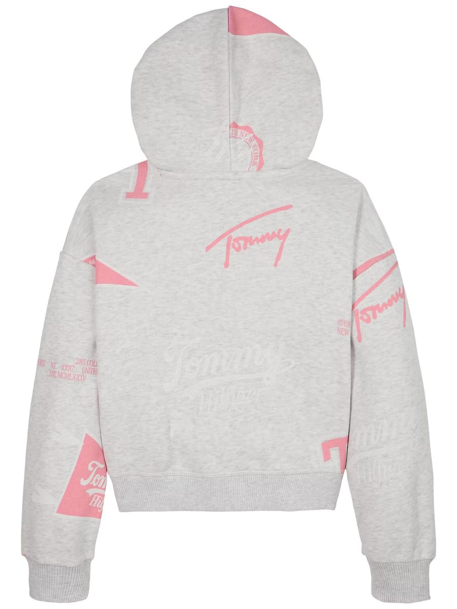 Sweatshirt Cinza Claro para Menina - TOMMY HILFIGER