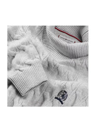 Camisola gola alta Cinza Claro para Menina - TOMMY HILFIGER