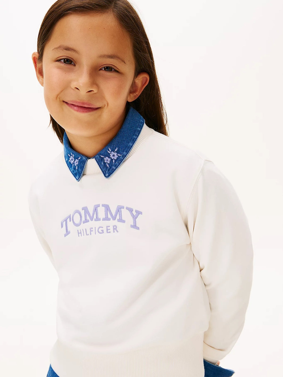 Sweat-shirt Creme / Pérola para Menina - TOMMY HILFIGER