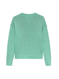 Camisola Verde Água para Menina - TOMMY HILFIGER