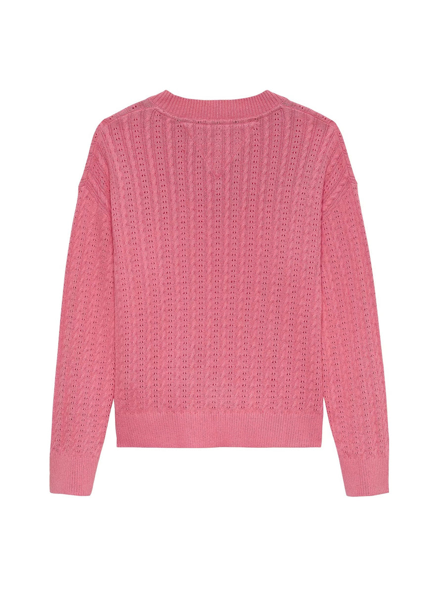 Camisola Rosa Velho para Menina - TOMMY HILFIGER