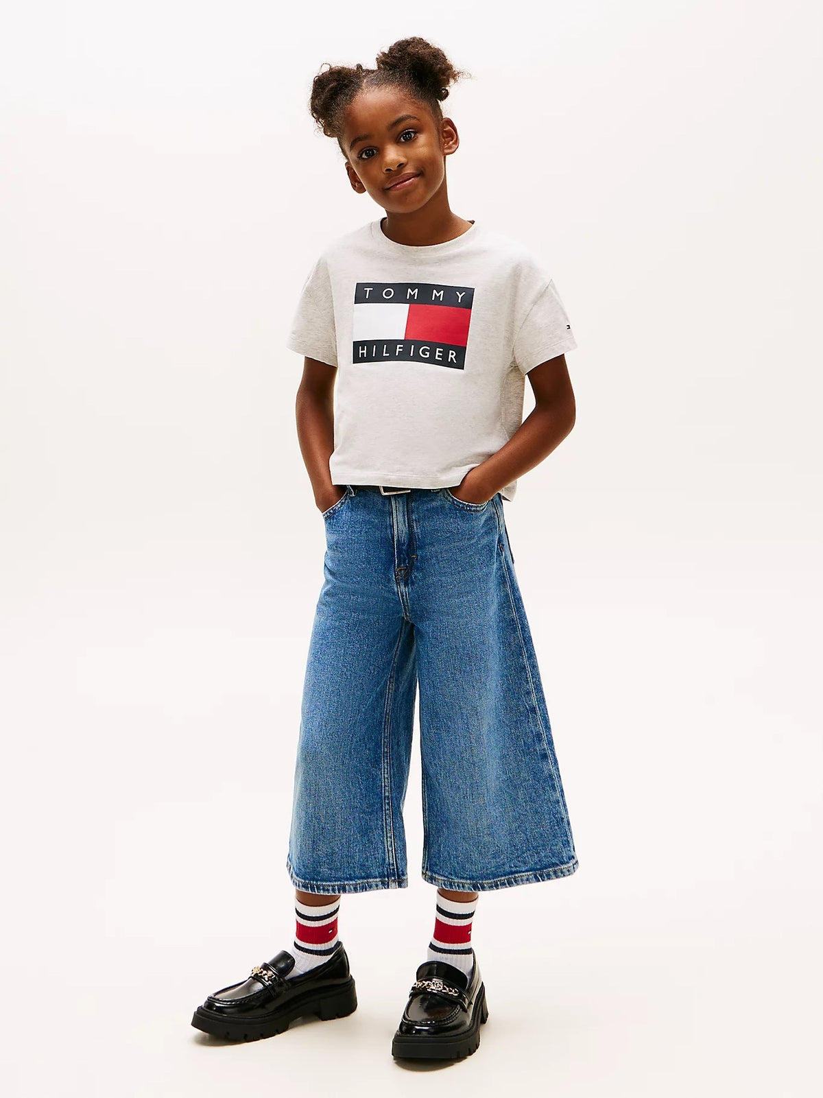 T-Shirt Branco para Menina - TOMMY HILFIGER