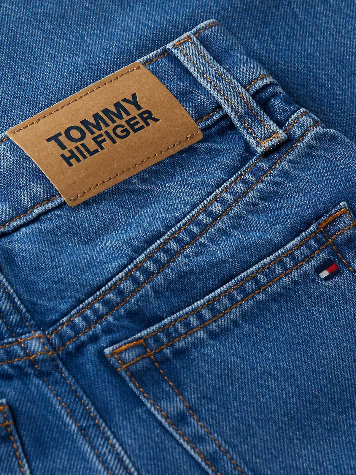 Calças Ganga Ganga c/ Lavagem para Menina - TOMMY HILFIGER