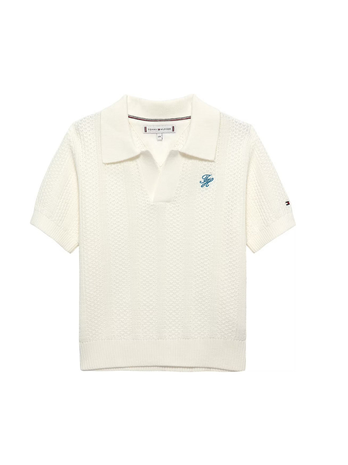 Top malha Creme / Pérola para Menina - TOMMY HILFIGER