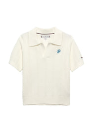 Top malha Creme / Pérola para Menina - TOMMY HILFIGER