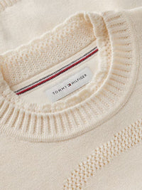 Camisola Creme / Pérola para Menina - TOMMY HILFIGER