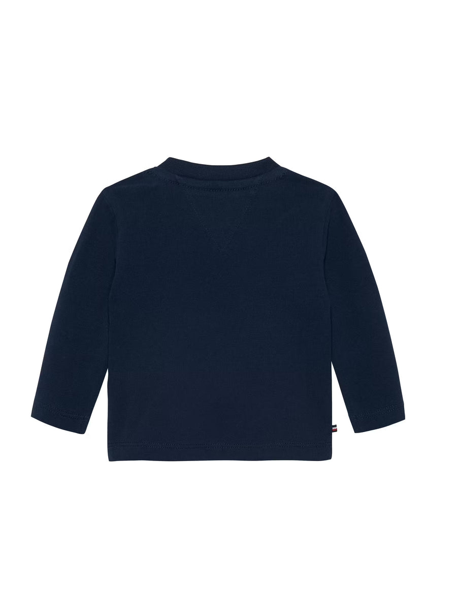 T-shirt M. Comp. Marinho para Bebé Menino - TOMMY HILFIGER