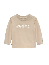 T-shirt Manga Comprida Bege para Bebé Menino - TOMMY HILFIGER