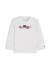 T-shirt M. Comp. Branco para Bebé Menino - TOMMY HILFIGER