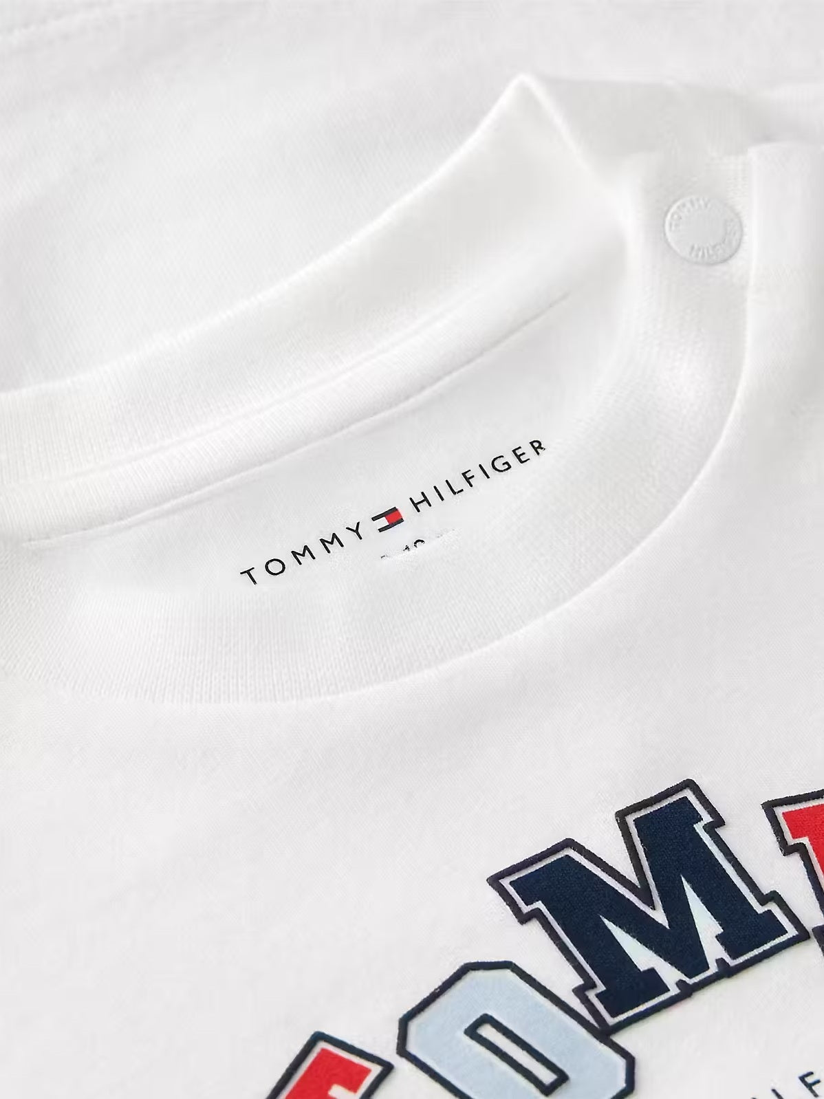 T-shirt Branco para Bebé Menino - TOMMY HILFIGER