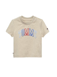 T-shirt Bege para Bebé Menino - TOMMY HILFIGER
