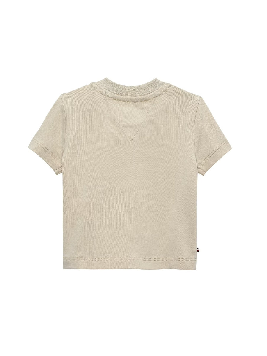 T-shirt Bege para Bebé Menino - TOMMY HILFIGER