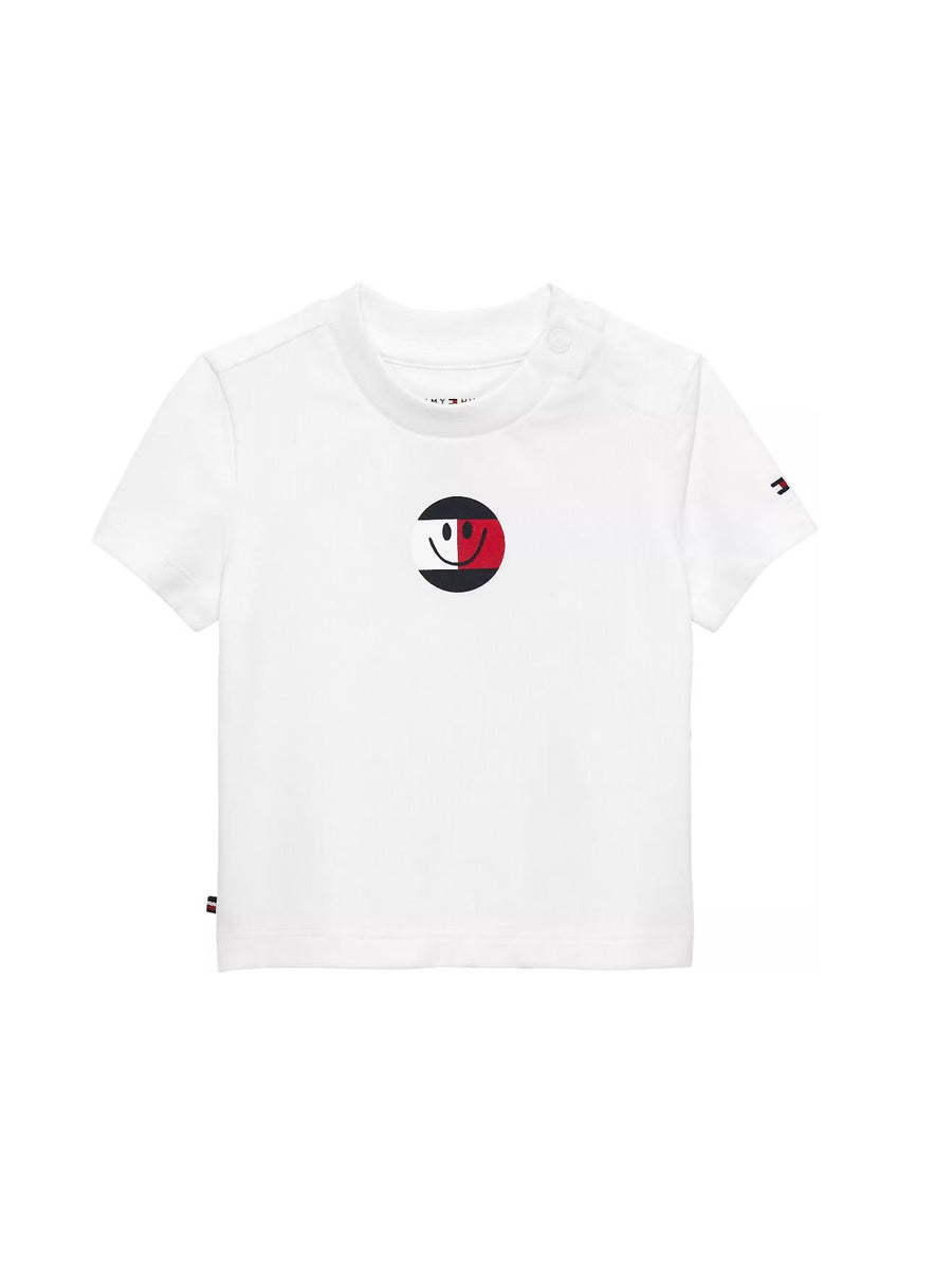 T-shirt Branco para Bebé Menino - TOMMY HILFIGER
