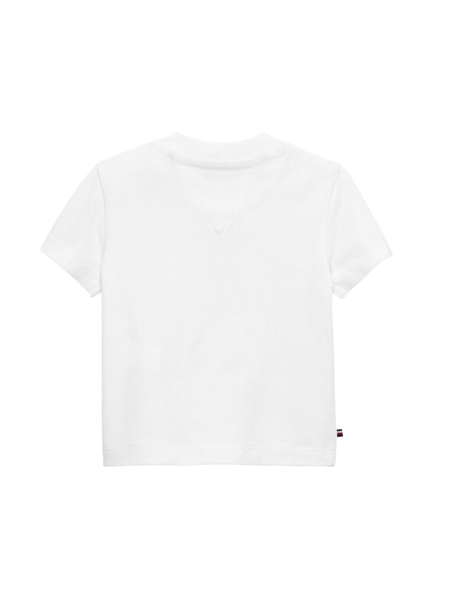 T-shirt Branco para Bebé Menino - TOMMY HILFIGER