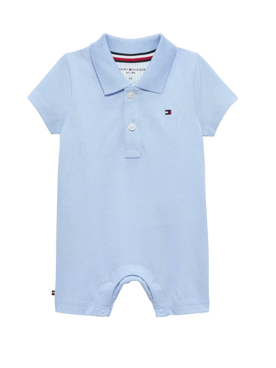 Macacão curto Celeste para Bebé Menino - TOMMY HILFIGER