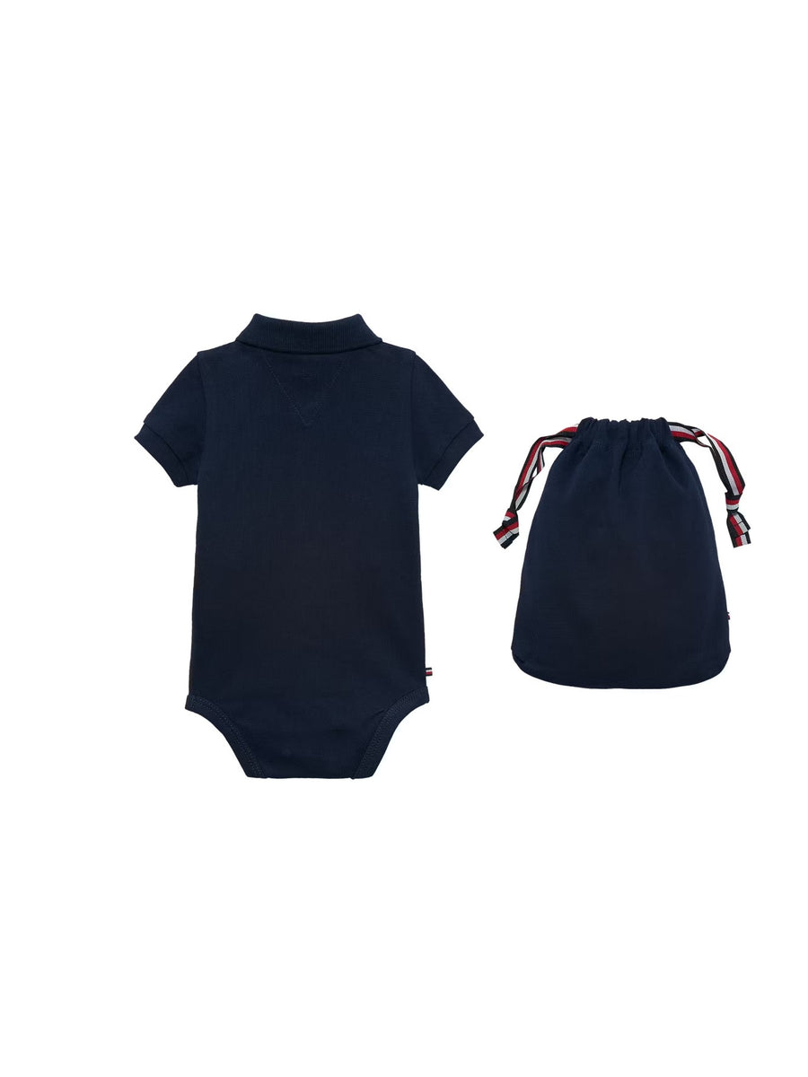 Polo body Marinho para Bebé Menino - TOMMY HILFIGER