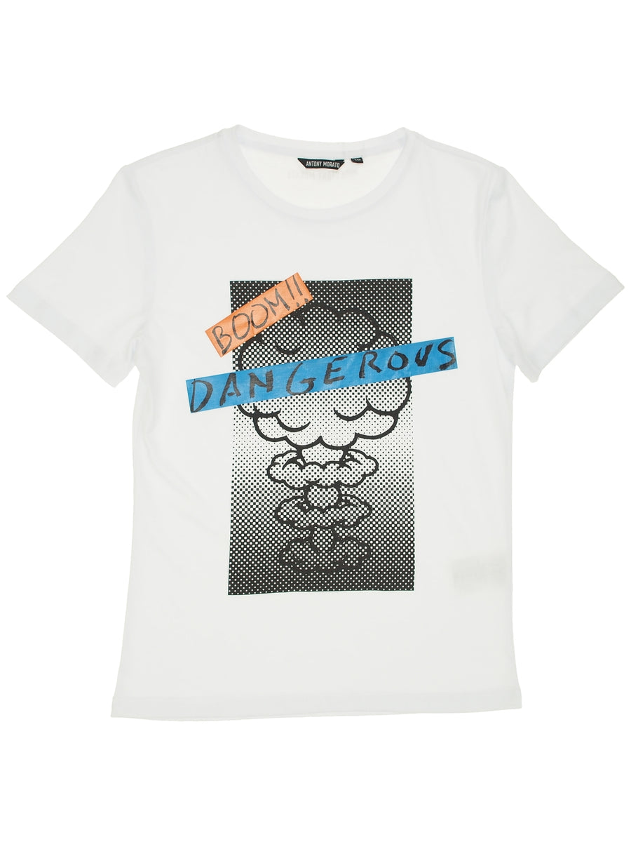 T-Shirt Branco para Menino - ANTONY MORATO