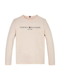 T-Shirt M. Comp. Creme / Pérola para Menino - TOMMY HILFIGER