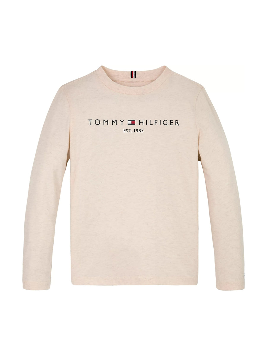 T-Shirt M. Comp. Creme / Pérola para Menino - TOMMY HILFIGER