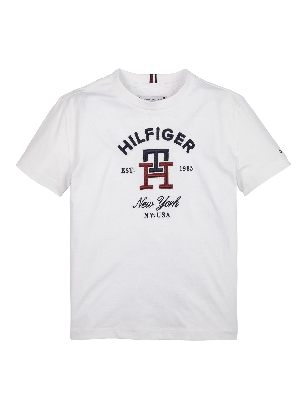 T-shirt Branco para Menino - TOMMY HILFIGER