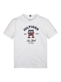 T-shirt Branco para Menino - TOMMY HILFIGER
