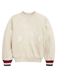 Sweat-shirt Creme / Pérola para Menino - TOMMY HILFIGER