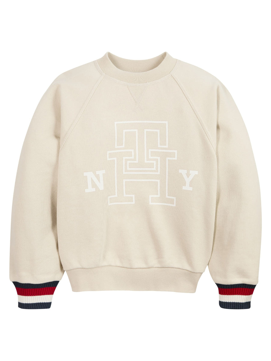 Sweat-shirt Creme / Pérola para Menino - TOMMY HILFIGER