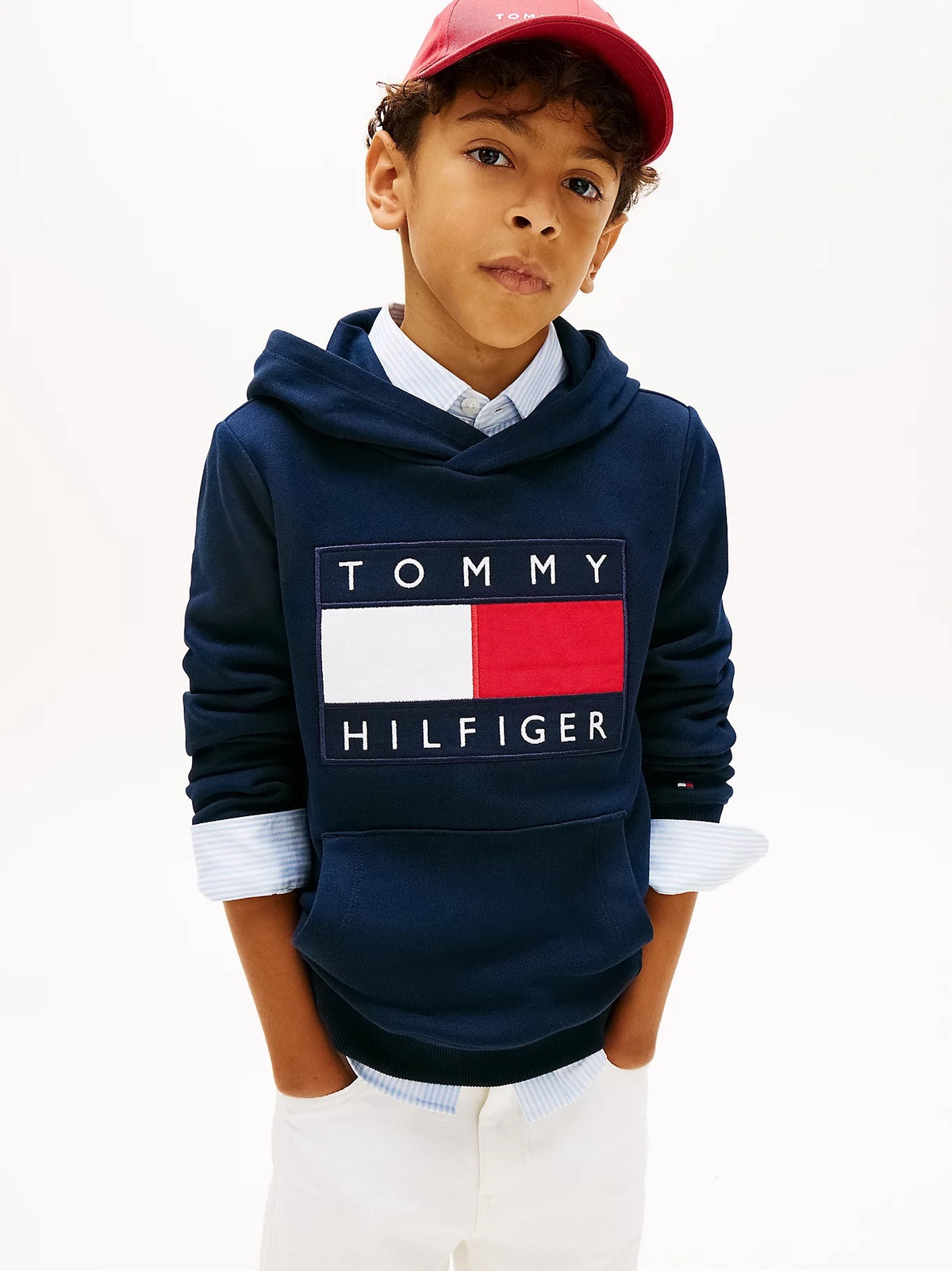 Sweat-shirt Marinho para Menino - TOMMY HILFIGER