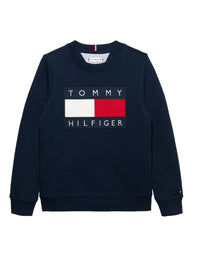 Sweat-shirt Marinho para Menino - TOMMY HILFIGER