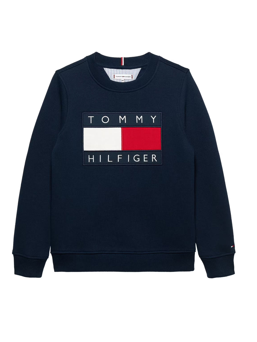 Sweat-shirt Marinho para Menino - TOMMY HILFIGER
