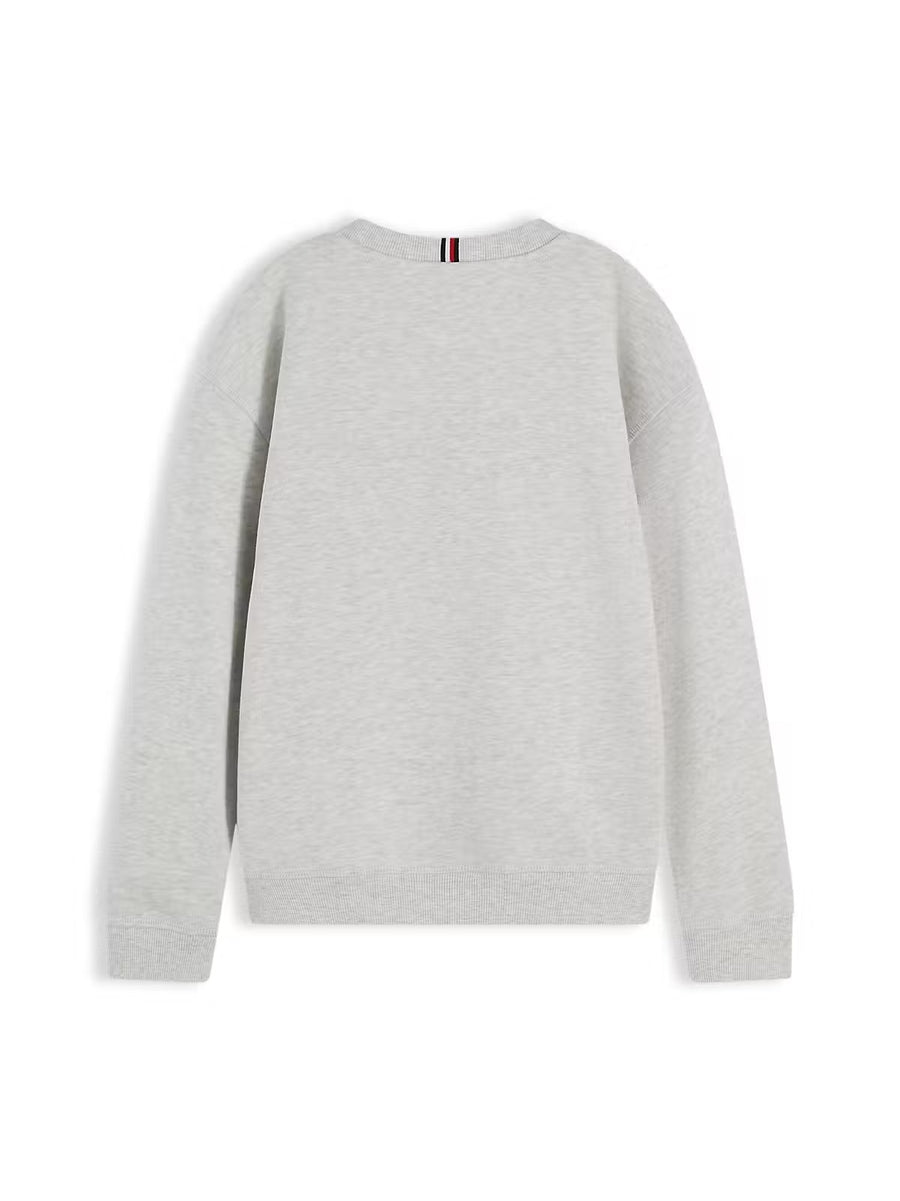 Sweat-shirt Cinza Claro para Bebé Menino - TOMMY HILFIGER
