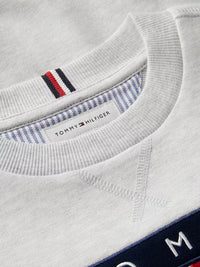 Sweat-shirt Cinza Claro para Bebé Menino - TOMMY HILFIGER