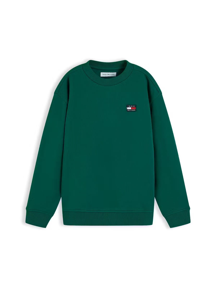 Sweat-shirt Verde para Bebé Menino - TOMMY HILFIGER
