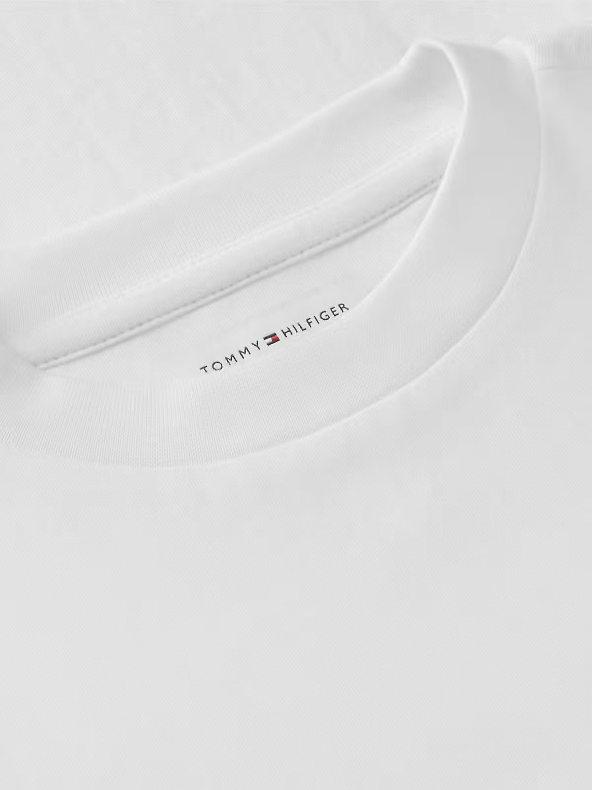 T-shirt M. Comp. Branco para Menino - TOMMY HILFIGER