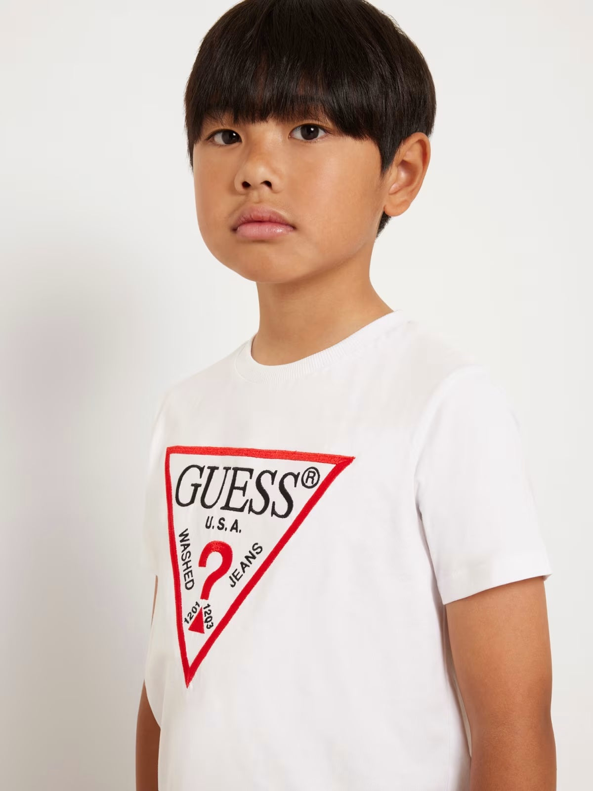 T-shirt Branco para Menino - GUESS