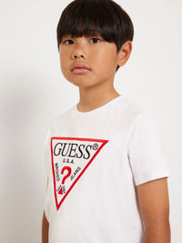 T-shirt Branco para Menino - GUESS