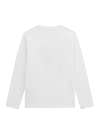 T-shirt M. Comp. Branco para Menino - GUESS