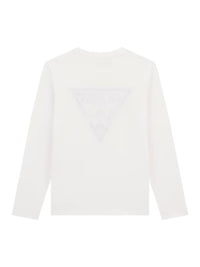 T-shirt M. Comp. Branco para Menino - GUESS