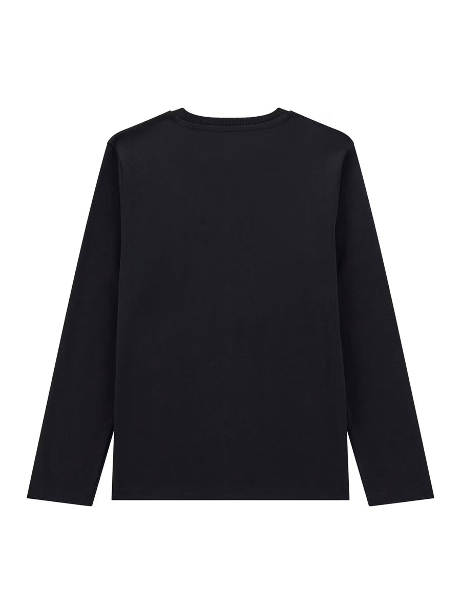 T-shirt M. Comp. Preto para Menino - GUESS