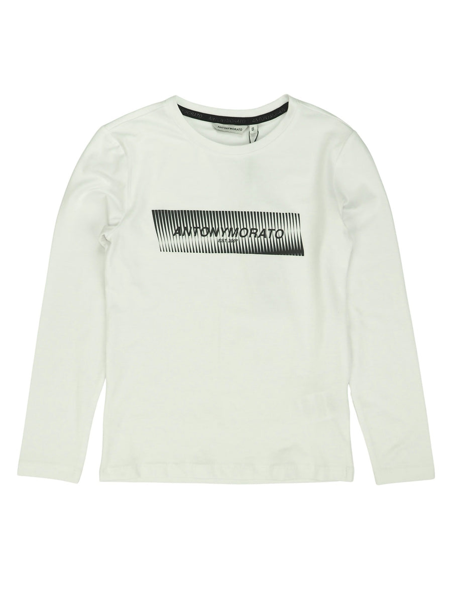 T-shirt M. comp Branco para Menino - ANTONY MORATO