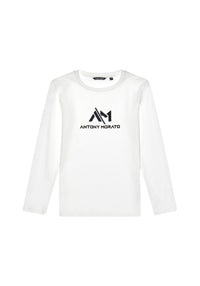 T-shirt Manga Comprida Branco para Menino - ANTONY MORATO