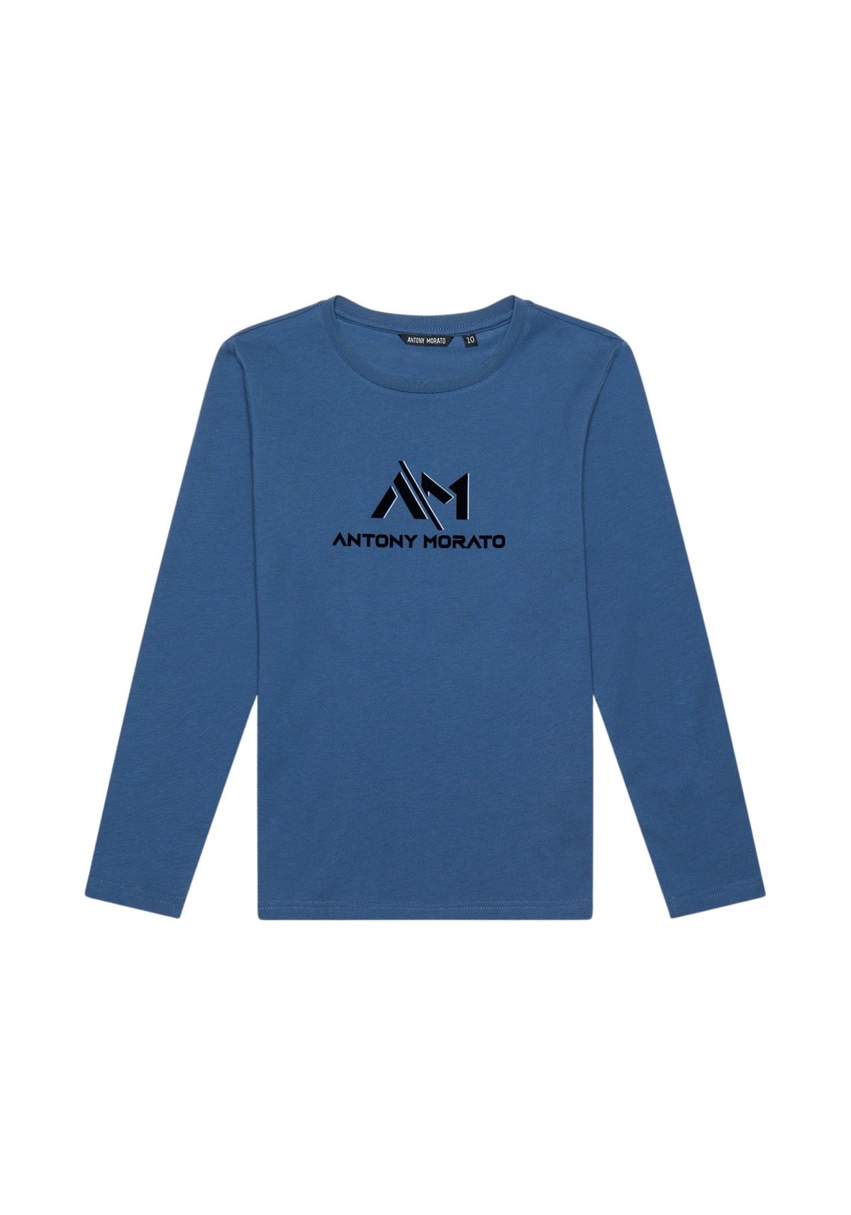T-shirt Manga Comprida Azul para Menino - ANTONY MORATO