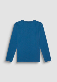 T-shirt Manga Comprida Azul para Menino - ANTONY MORATO