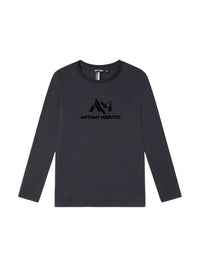 T-shirt m. comp. Marinho para Menino - ANTONY MORATO