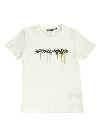 T-shirt Creme / Pérola para Menino - ANTONY MORATO